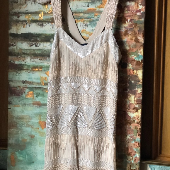 French Connection Beaded Dress - Picture 2 of 8